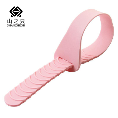 山之只 硅胶马桶提盖器 粉色100个/包