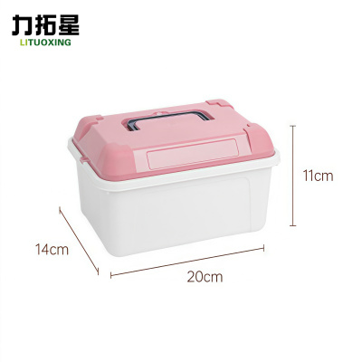 力拓星 手提收纳箱 储物箱 小号 个