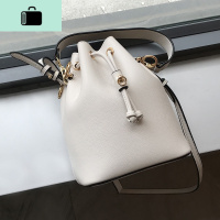 皮水桶包2020新款包包女包时尚抽绳单肩斜挎包手提包大容量小包NEW LAKE女斜挎包