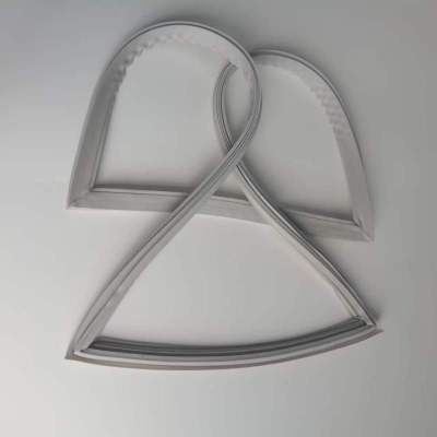 帮客材配拆机原装P0970100401 P0970100400双鹿伊莱克斯EQE4509GD冷冻左/右门门封