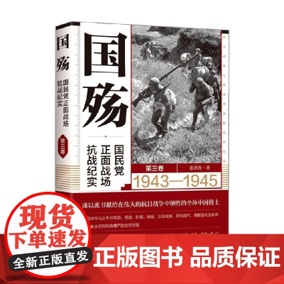 国殇 国民党正面战场抗战纪实 第三卷 张洪涛 著 军事