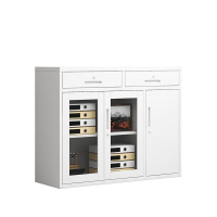 合祥源 二斗玻璃三门柜 1180*400*925mm 组