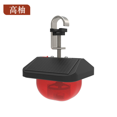 高柚GYGW-1129 3.7V 3W 900K LED 灯 太阳能声光警示(计价单位:盏)红色