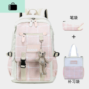 小学生四4五六6年级12少女孩子13校园初中学生双肩书包10韩版11岁NEW LAKE女士双肩包
