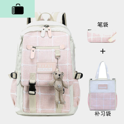 小学生四4五六6年级12少女孩子13校园初中学生双肩书包10韩版11岁NEW LAKE女士双肩包