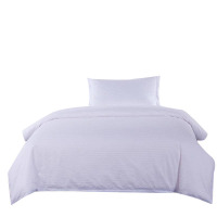 比韩(BIHAN)纯色暗条纹床上用品床单款颜色可定制