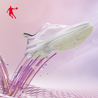 乔丹风行10代跑步鞋女鞋2021夏季跑鞋巭Pro回弹透气网面运动鞋女