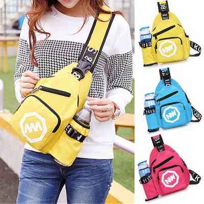 派尼美特胸包女2020新款斜挎包女士单肩运动休闲包包男户外旅游胸前小背包