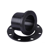 伟鹏双兴 PE热熔法兰 PE75对接式法兰根+铁盘 套