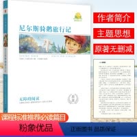 [尼尔斯骑鹅旅行记]原著附考点精练 [正版]同读系列四大名著稻草人夏洛的网骆驼祥子无障碍阅读附考点精练无删减完整版西游记