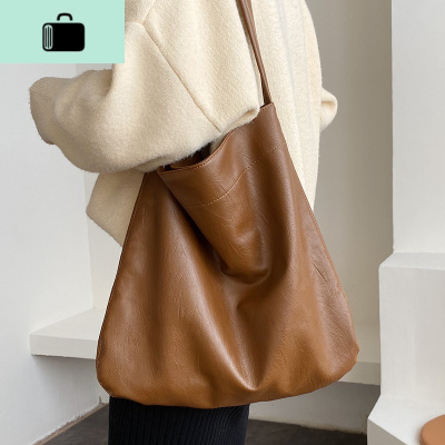 大容量包包女包2020夏季新款潮时尚简约单肩包网红百搭托特手提包NEW LAKE女士单肩包