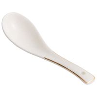 北国风光骨瓷镶金勺