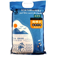 苏鲜生商博士联名款东北大米黑龙江富硒稻花香米5kg 蓝非真空