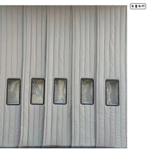 保温防寒门帘窗帘定制/平方米