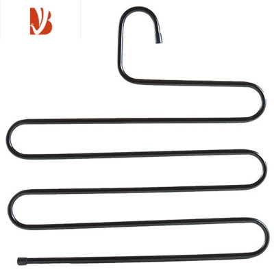 三维工匠S型裤架衣柜内置收纳器防滑衣架多加厚裤子收纳架家用挂架