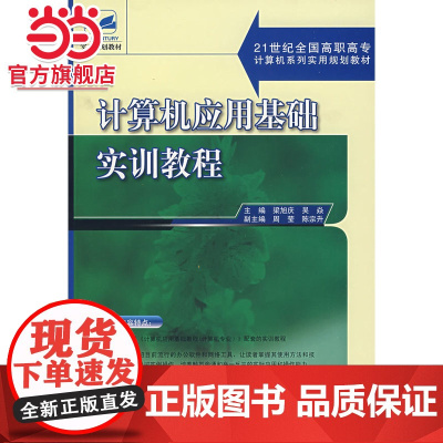 计算机应用基础实训教程 9787301108895北京大学出版社正版图书
