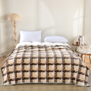 牛奶绒披肩盖毯