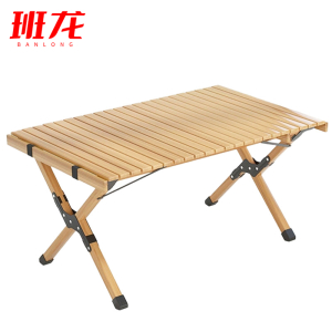 班龙户外折叠桌90*60*44cm张
