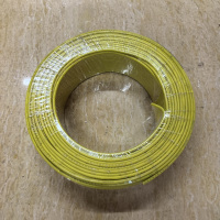 ZHE YAO DEVELOPMENT 阻燃电线 BVR 7*0.52 黄色 卷