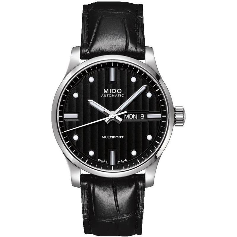 Mido男士手表 Multifort Gent 系列皮带自动机械表 耐用商务休闲男表