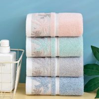 天山柔 34*73cm 130g/70*150cm 500g 纯棉夏威夷风断档提花 毛巾浴巾 (计价单位:条)