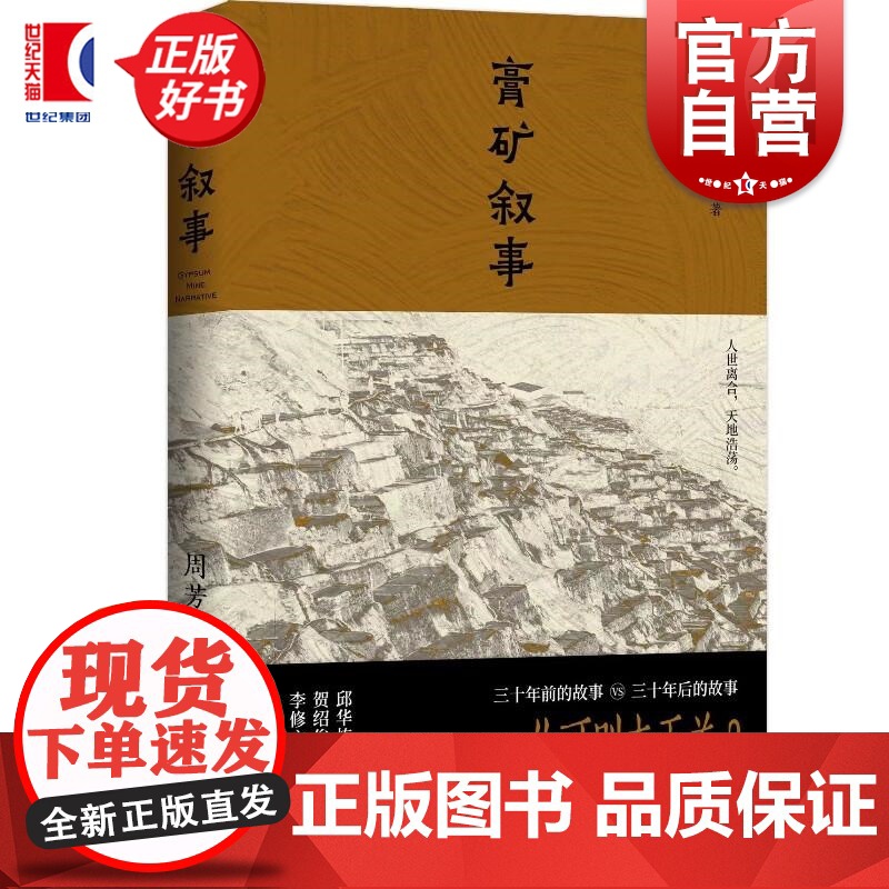 膏矿叙事 国企矿区变革近现代小说 周芳著上海文艺出版社上世纪八十年代末九十年代初时代烙印国企石膏矿区人物生活