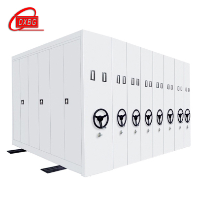 DXBG智能密集架定制档案室钢制手摇移动密集架 资料储存密集柜文件陈列柜每立方单价