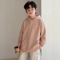 男童春装连帽卫衣2026新款潮酷春秋款中大童洋气春季男孩韩版上衣
