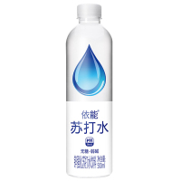 依能苏打水饮料无糖无汽弱碱饮用水苏打水锌强化500ml*12瓶