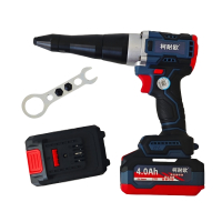 柯耐欧无刷锂电铆钉枪全自动拉铆枪抽芯电动压铆枪/套