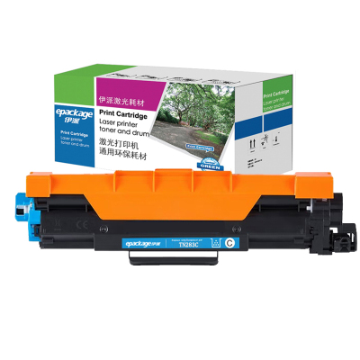 伊派 兄弟TN283C蓝色粉盒 适用于 HL3160 DCP9030 MFC9150