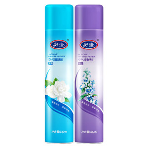 好迪铃兰国际香型+茉莉花香型空气清新剂320ml*2瓶