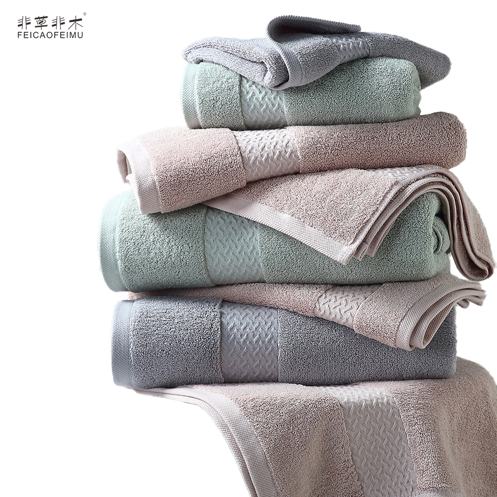 非草非木 和乐纯棉大浴巾 FM-3224 (条)