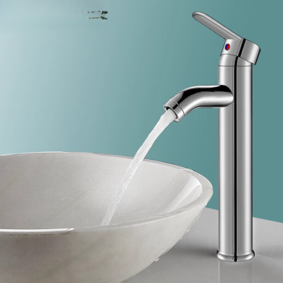 中锐智采 冷热转动款高度30cm不锈钢水龙头+60CM进水管