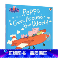佩奇去环球旅行 [正版]小猪佩奇1000单词趣味贴纸游戏书 英文原版 Peppa Pig 1000 First Word
