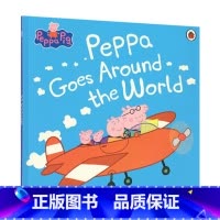 佩奇去环球旅行 [正版]小猪佩奇1000单词趣味贴纸游戏书 英文原版 Peppa Pig 1000 First Word