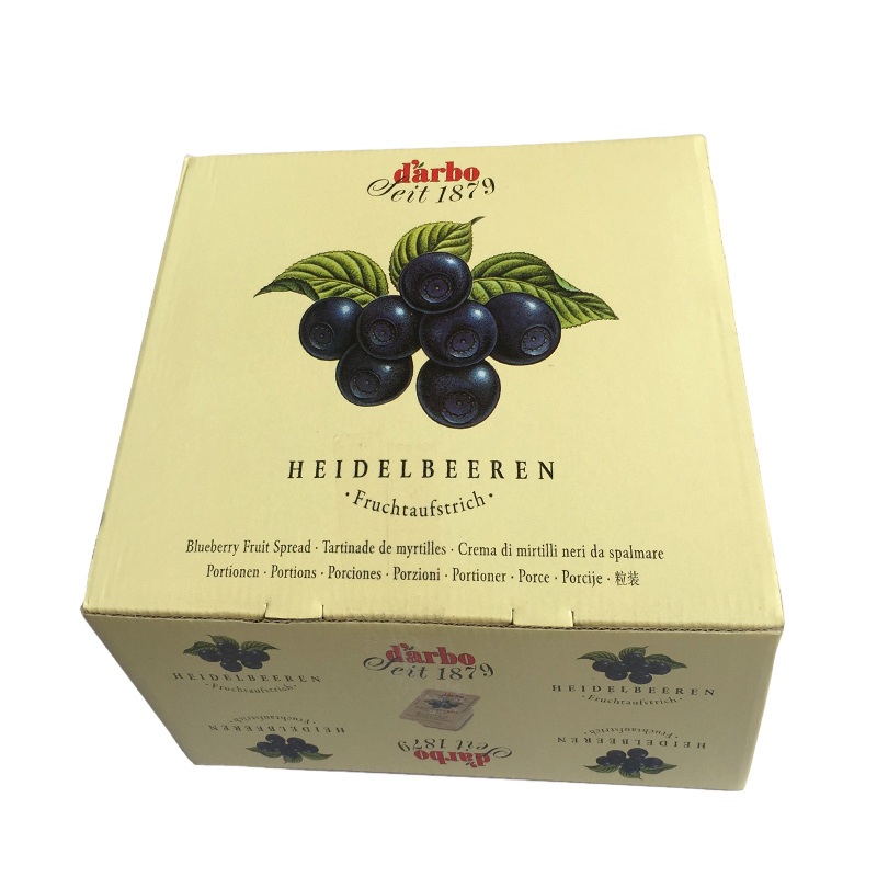 奥地利进口德宝darbo蓝莓果酱1盒1960g(14g*140个) 果占奥地利进口