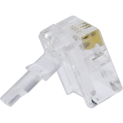 柯菲林kevolinFT-R11T64RJ11电话水晶头6P4C100个/件（单位：件）