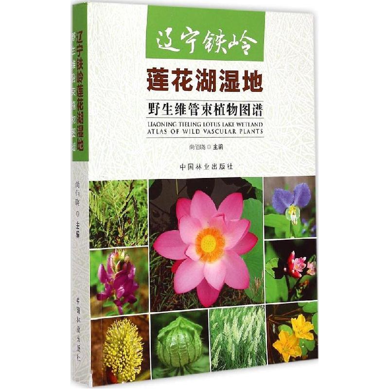 正版新书]辽宁铁岭莲花湖湿地野生维管束植物图谱尚佰晓97875038