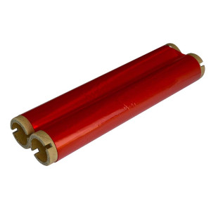 聚墨(JUM) JP02-220X100-JM100-RD 220mm*100m 色带(计价单位:盒)红色