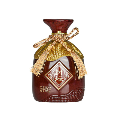 湘西王 封坛老酒系列 52度浓酱兼稥型白酒 国产高度白酒 封坛30酒500