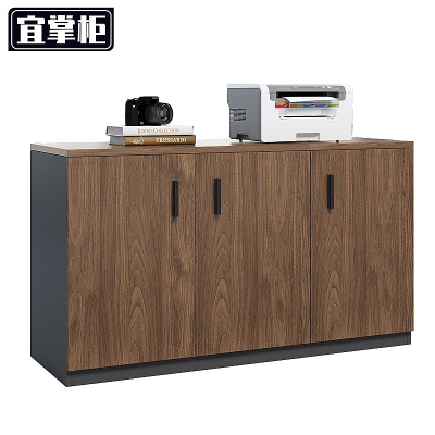 宜掌柜三门矮柜茶水柜台