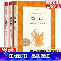 六年级上全3册 童年+爱的教育+小英雄雨来 [正版]爱的教育小英雄雨来童年书高尔基六年级阅读课外书全套3册 人民文学出版