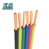 沈迈 铜芯低烟无卤阻燃电线 WDZB-BYJ-6mm²/米