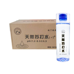1+T 天然苏打水369ml*24瓶/箱
