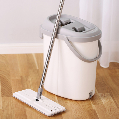 美丽雅 平板拖把 免手洗家用一拖平板净懒人刮刮墩布乐拖地神器干湿