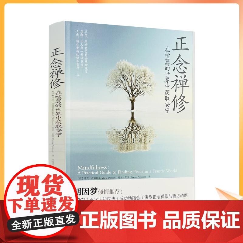 正版 正念禅修:在喧嚣的中界世获安宁取马克·威廉姆斯、丹尼·彭曼 九州出版社
