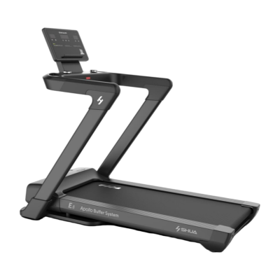 舒华(SHUA)舒华跑步机家庭用静音可折叠健身器材轻商用豪华家用健身房 E8 素墨黑[专业体测版]