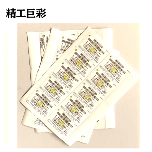 精工巨彩 标签贴 BQT8 个