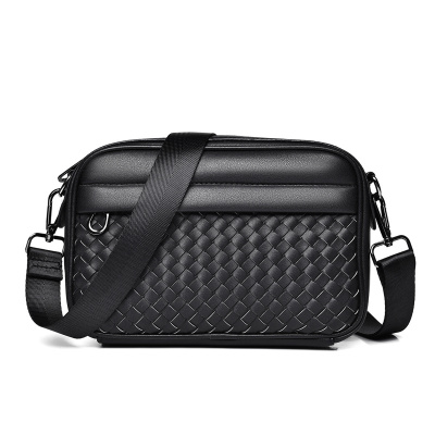 潮流男士商务单肩包高级感大容量斜挎包男款防水挎包机能包